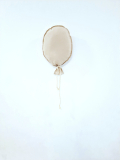  Balón na stenu béžová Latte 40x30cm