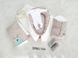 6 dielna sada PASTEL BEAR latte