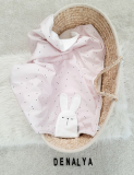 Deka BUNNY baby pink 70x90cm