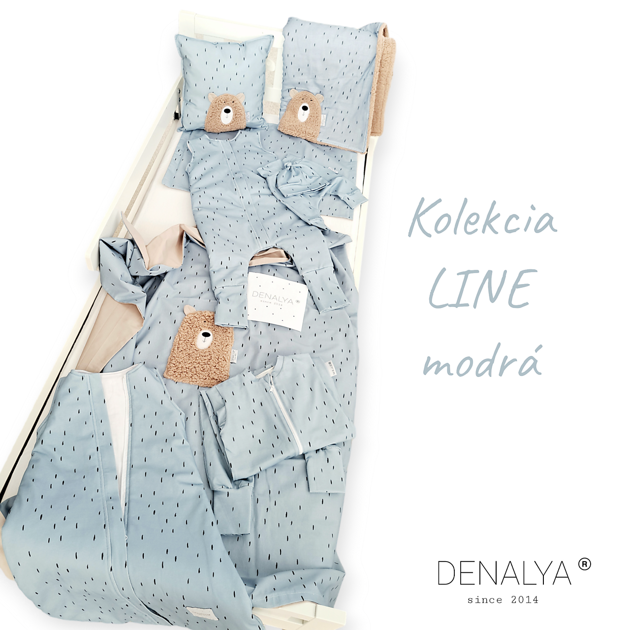 Deka do kočíka na jeseň 70x90cm s hnedým barančekom šedá