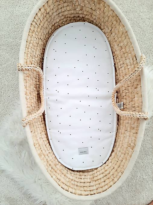 Nepremokavá podložka pre bábätko – bodkovaná 70×35 cm