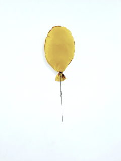  Balón na stenu horčicová 40x30cm