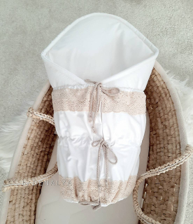 Zavinovačka BOHO white 70x70cm