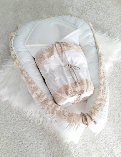 SKLADOM 1ks Zvýhodnená sada Sada zavinovačka a hniezdo BOHO white