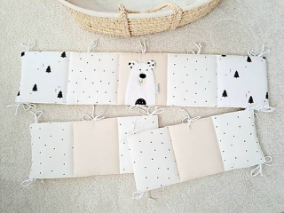 Mantinel POLAR BEAR stromčekové panely 240cmx30cm